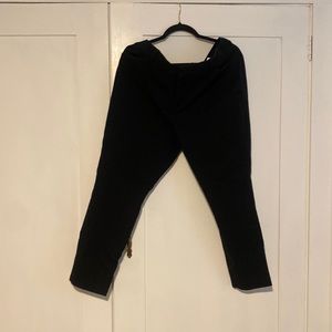 Old Navy Black High Rise Pixie Pants